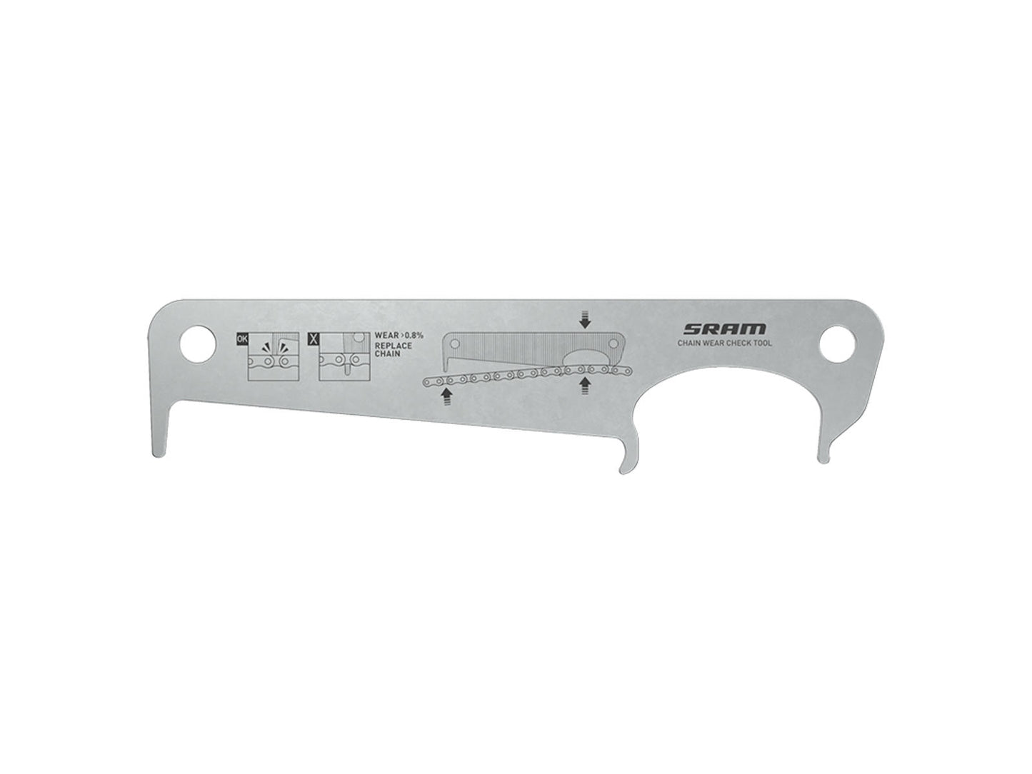 SRAM ketjumitta 0.8%