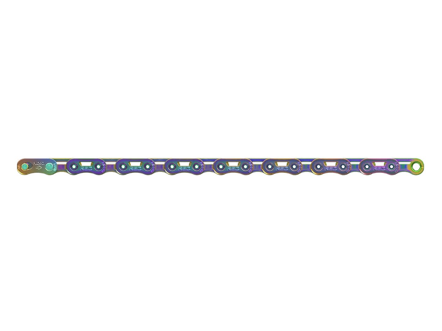 SRAM Chain RED E1 Flattop Rainbow 13/12 speed