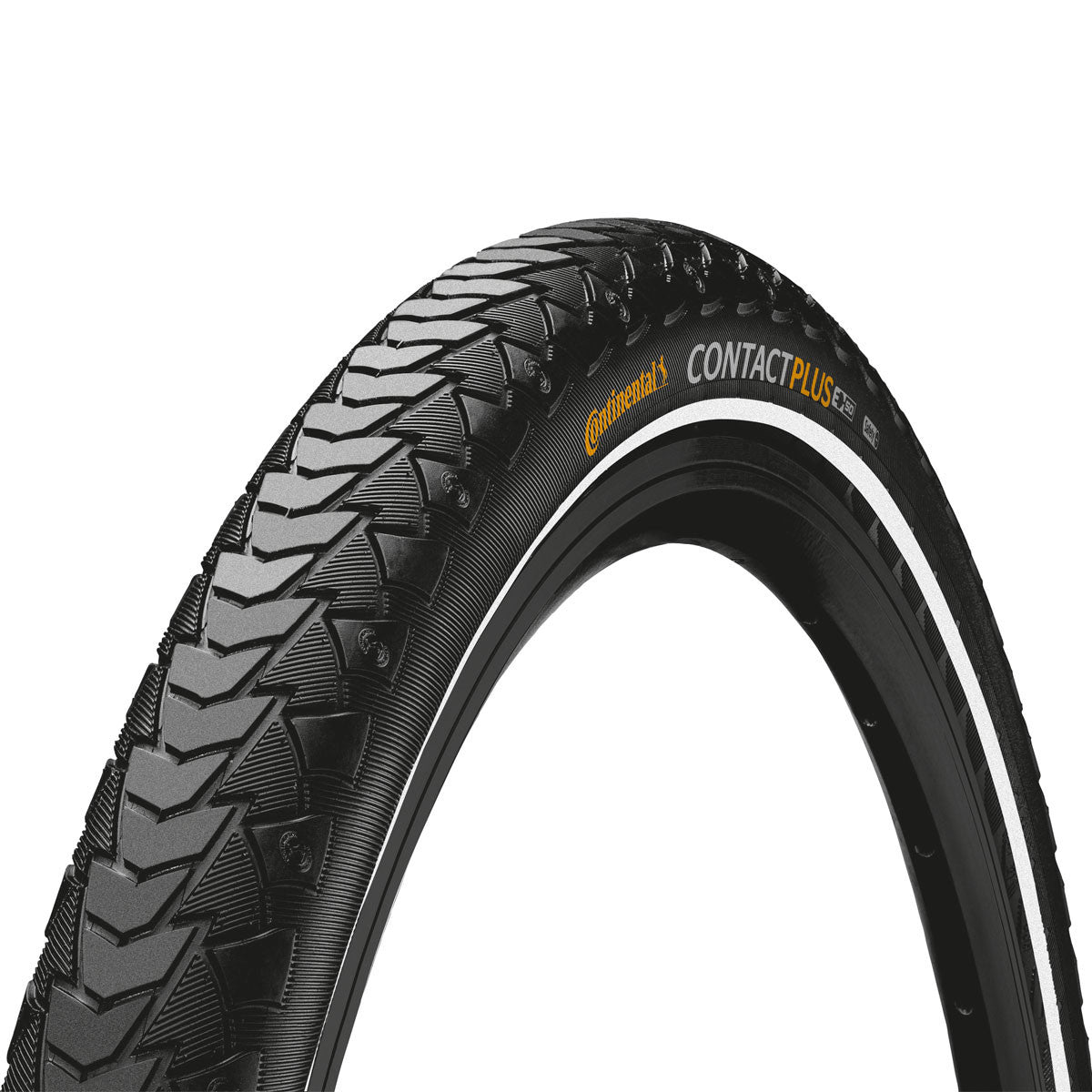 CONTINENTAL 28" Contact Plus Reflex musta, 42-622