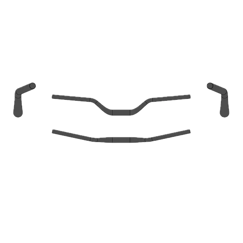 ERGOTEC Ohjaustanko Riser Bar 70mm nousu / 35mm