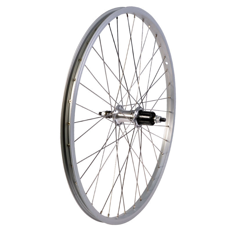 Takapyörä 24" 18-507 SHIMANO RM30 7v mutteri, Alex ACE 17