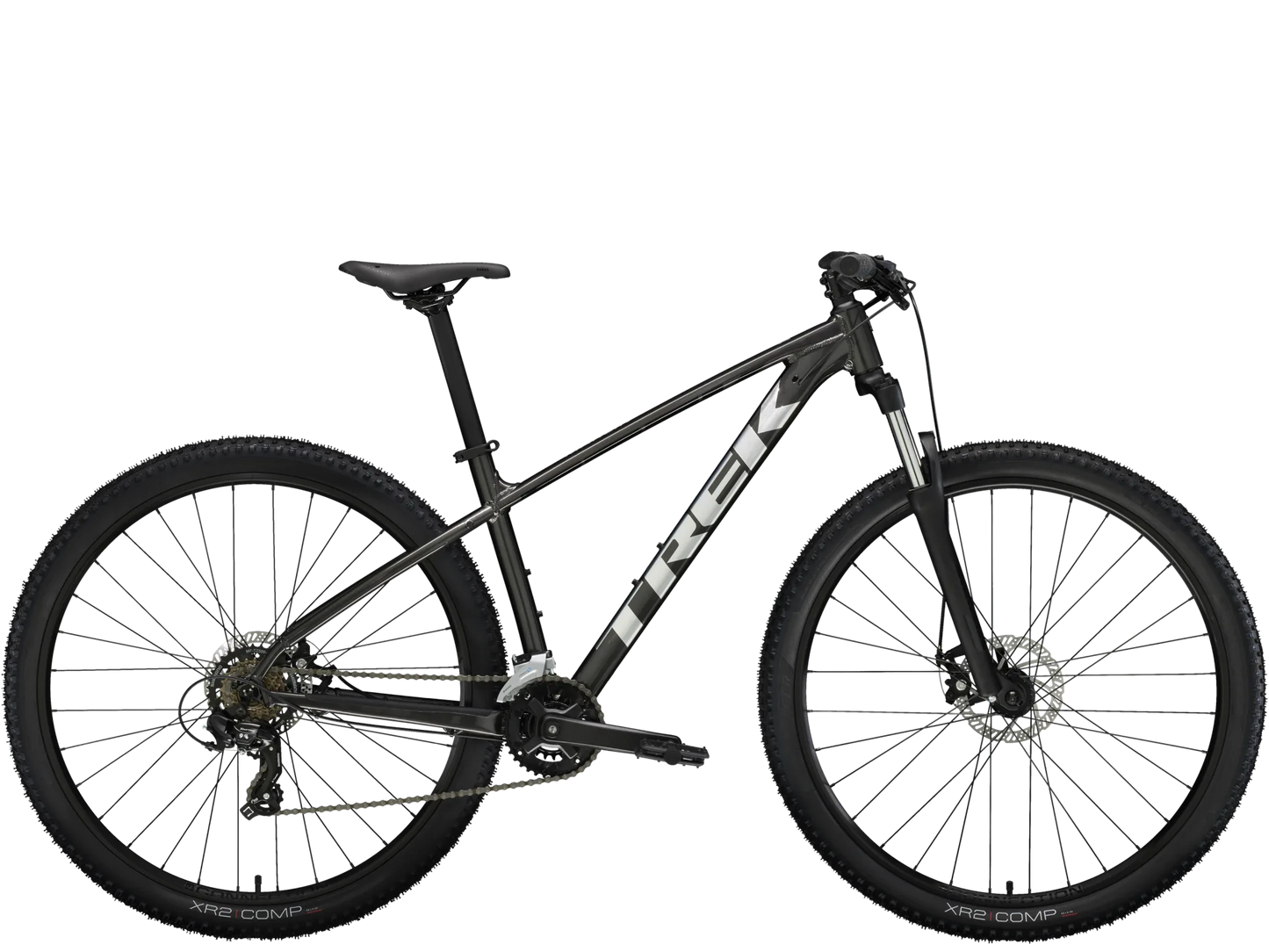 Trek Marlin 4 Gen 2 2024 1 Dnister Black jäykkäperäinen maastopyörä Cycli.fi