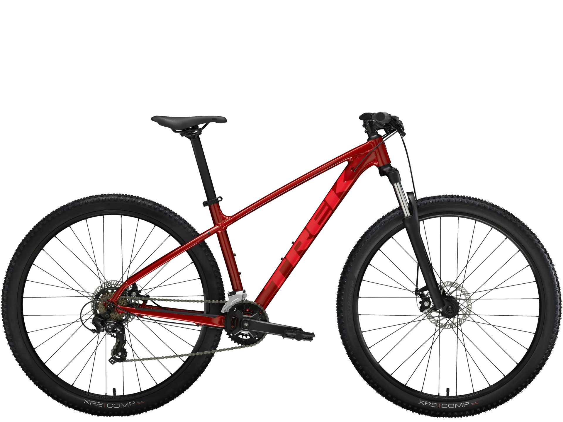 Trek Marlin 4 Gen 2 2024 2 Crimson Living Coral jäykkäperäinen maastopyörä Cycli.fi
