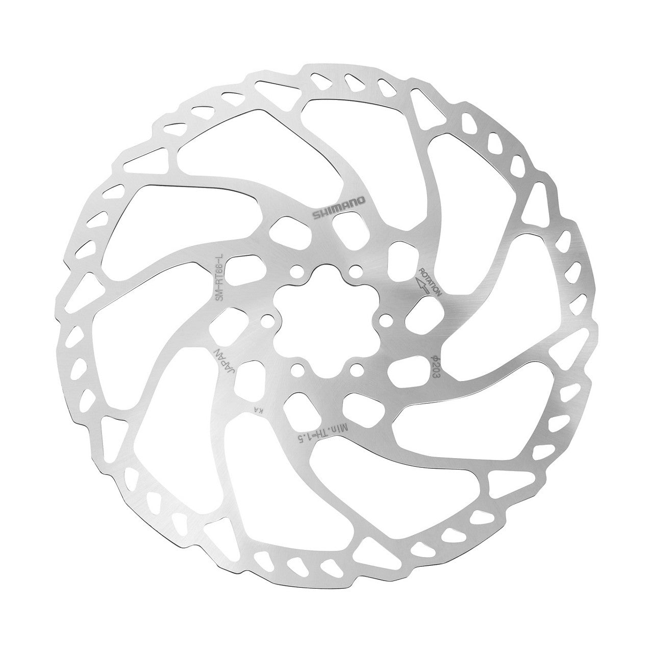 SHIMANO Jarrulevy SM-RT66 6-pulttinen