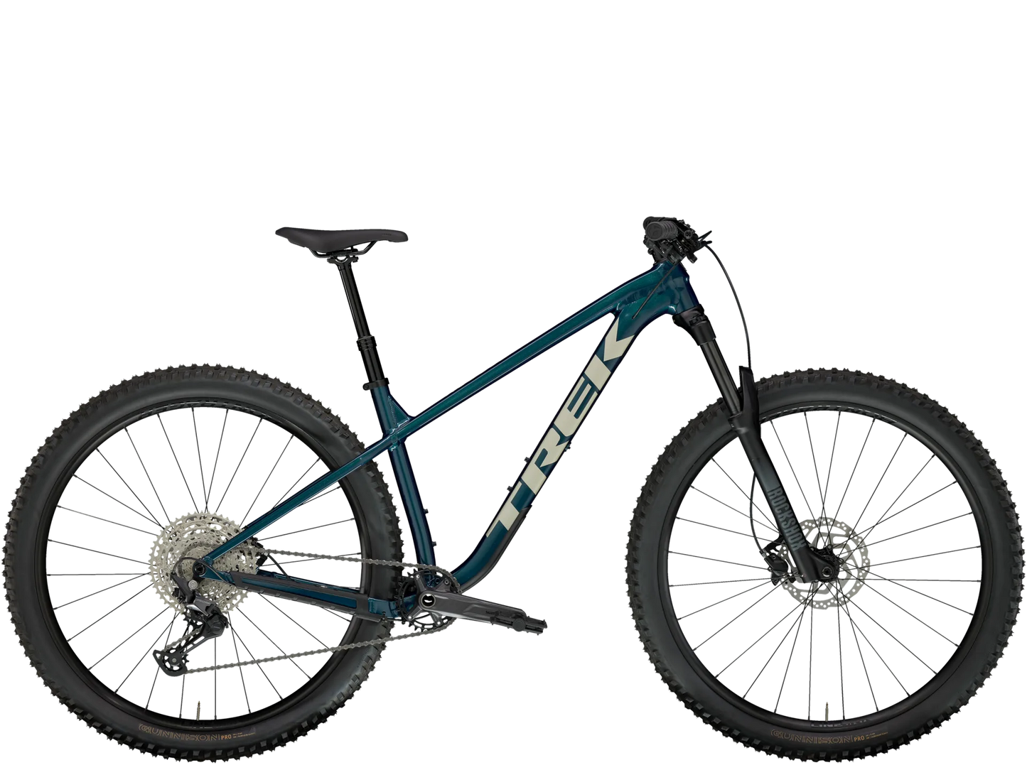 Trek Roscoe 7 11 Dark Aquatic jäykkäperäinen maastopyörä Cycli.fi