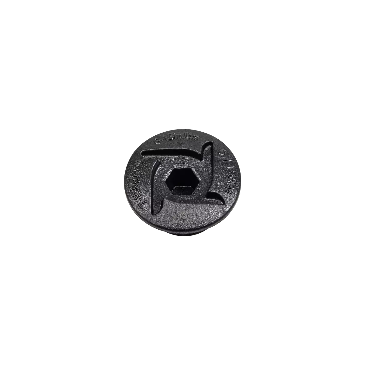 Specialized 2-PIECE CRANK PRELOAD BOLT, 6MM HEX HEAD, M18 X1.0PX13.5MM