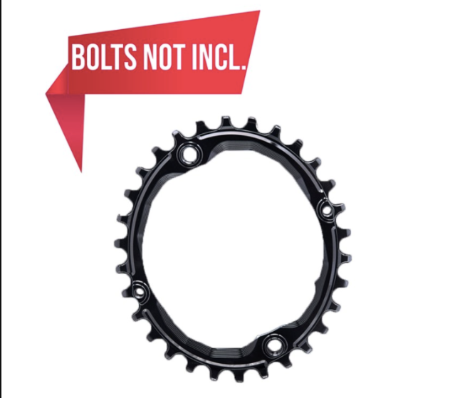 ABSOLUTEBLACK Chainring Ø104 mm Singlespeed 4 holes