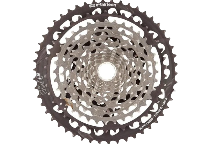E13 Helix Race Cassette | 12 Speed | 9-50T | Nickel Grey