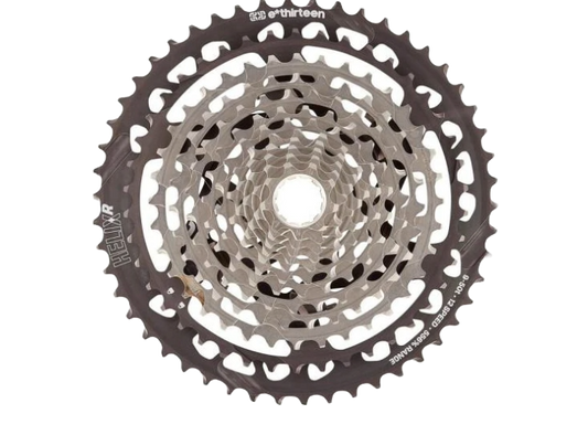 E13 Helix Race Cassette | 12 Speed | 9-50T | Nickel Grey