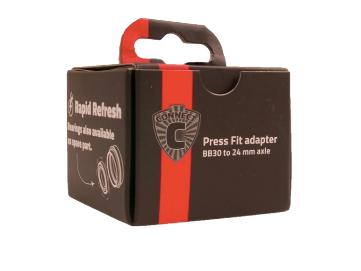 CONNECT adapteri Bottom bracket Pressfit adapter BB30 to 24 mm axle