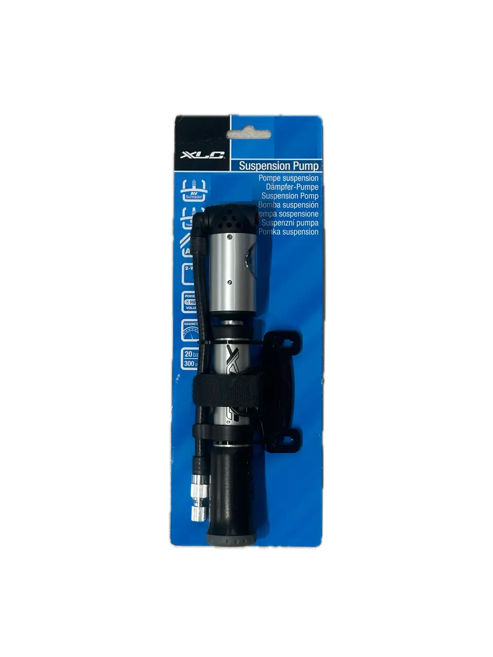 XLC Mini Pump 2-1 Functions PU-A04