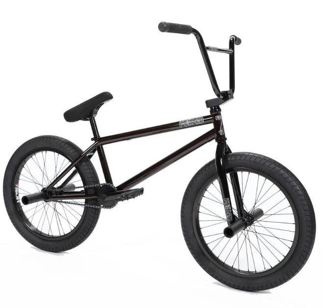 Fiend Type A+ Flat Black BMX-pyörä 1 Cycli.fi