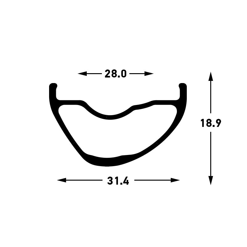 NoTubes Arch MK4 29r kehä
