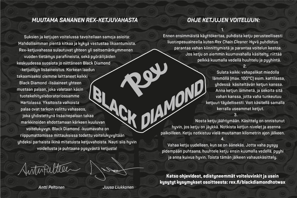 REX BLACK DIAMOND KUUMAVAHA