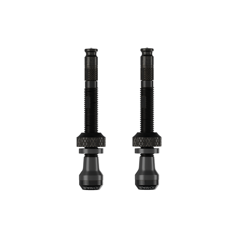SCHWALBE Clik tubeless valve 40 mm Black