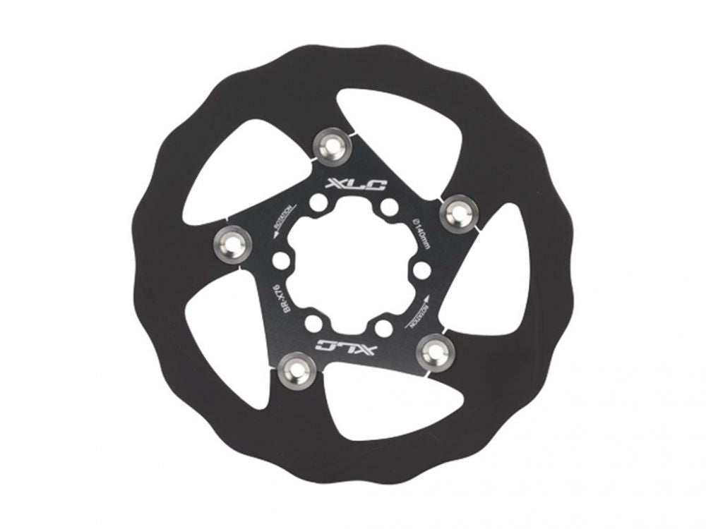 XLC BR-X76 140mm Black 6bolt