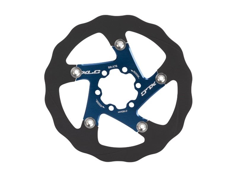 XLC BR-X76 160mm Blue 6bolt
