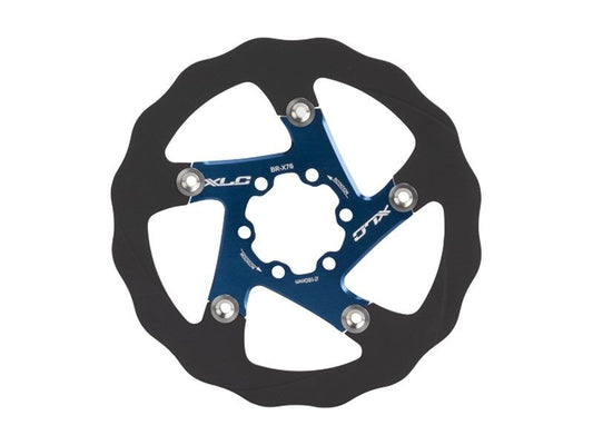 XLC BR-X76 160mm Blue 6bolt
