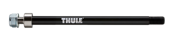 THULE 12x1,0 Syntace -lastenkuljetusperäkärryn läpiakseliadapteri 168-184 mm