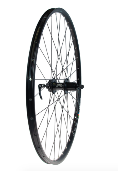 Takapyörä 28" 21-622 Hybrid Disc, Alex DP21, tuplapohja, 32r, Musta