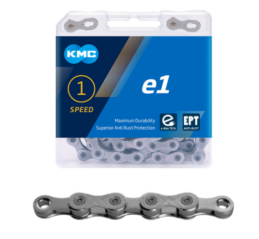 Ketju 1-v KMC e1 EPT, 1/2 x 3/32", E-bike 130L
