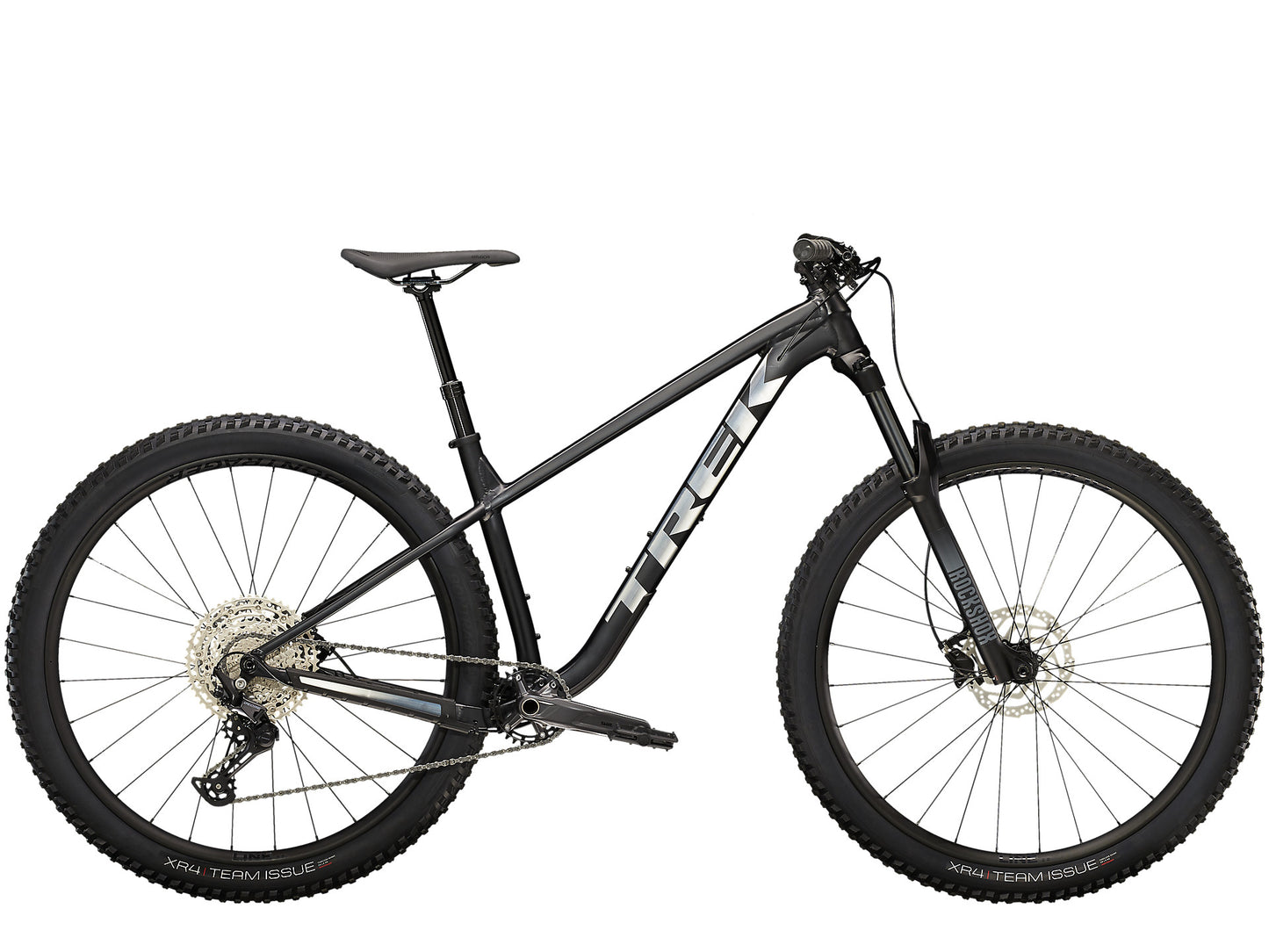 Trek Roscoe 7 2 Matte Trek Black jäykkäperäinen maastopyörä Cycli.fi