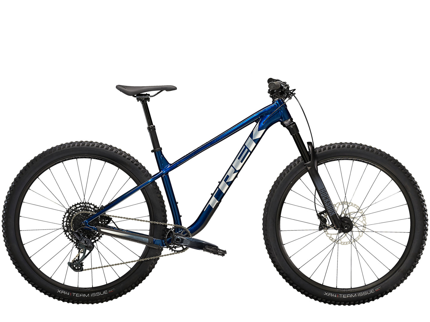 Trek Roscoe 8 Maastopyörä 2 Mulsanne Blue jäykkäperäinen maastopyörä Cycli.fi