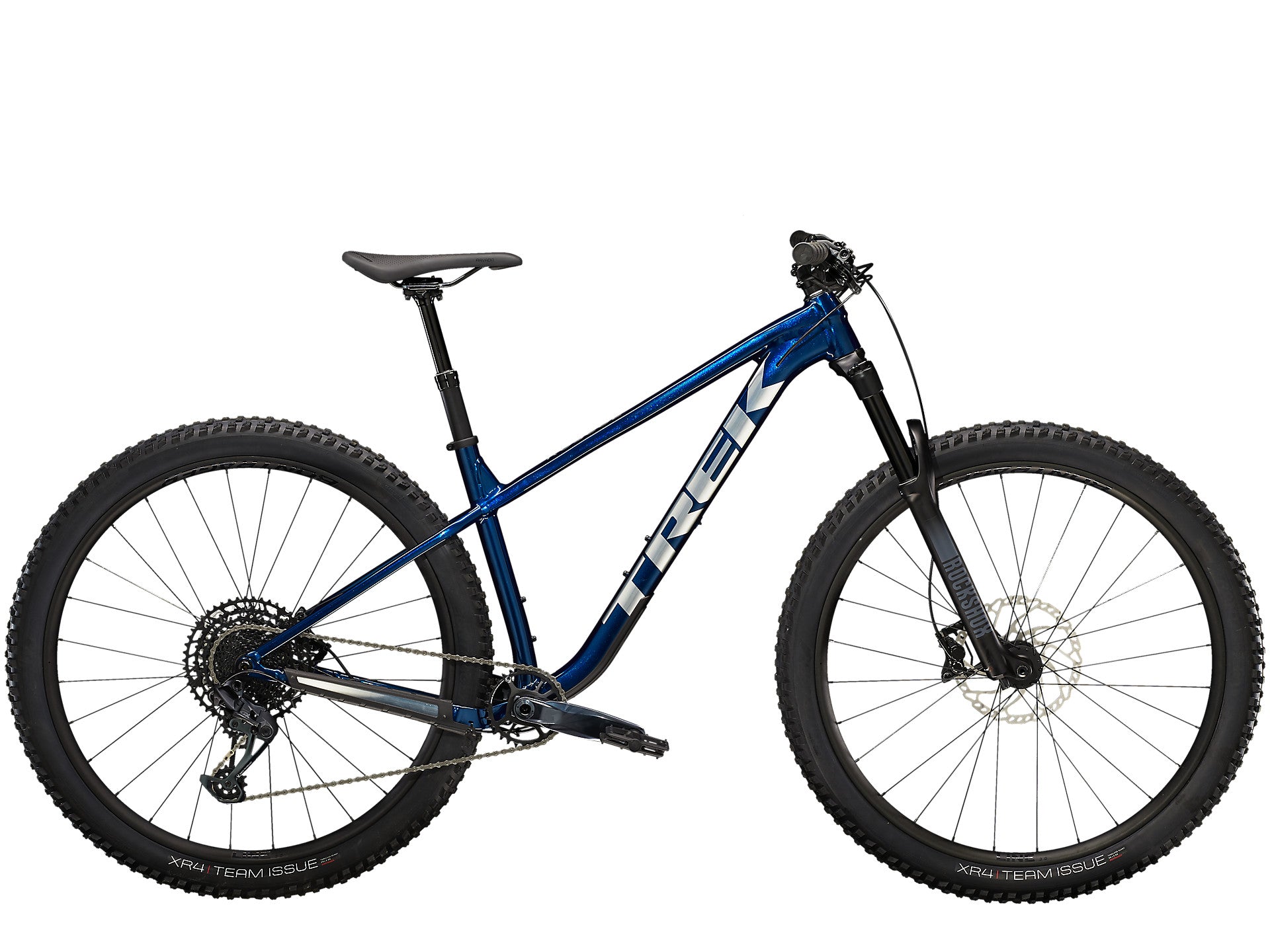 Trek Roscoe 8 Maastopyörä 2 Mulsanne Blue jäykkäperäinen maastopyörä Cycli.fi