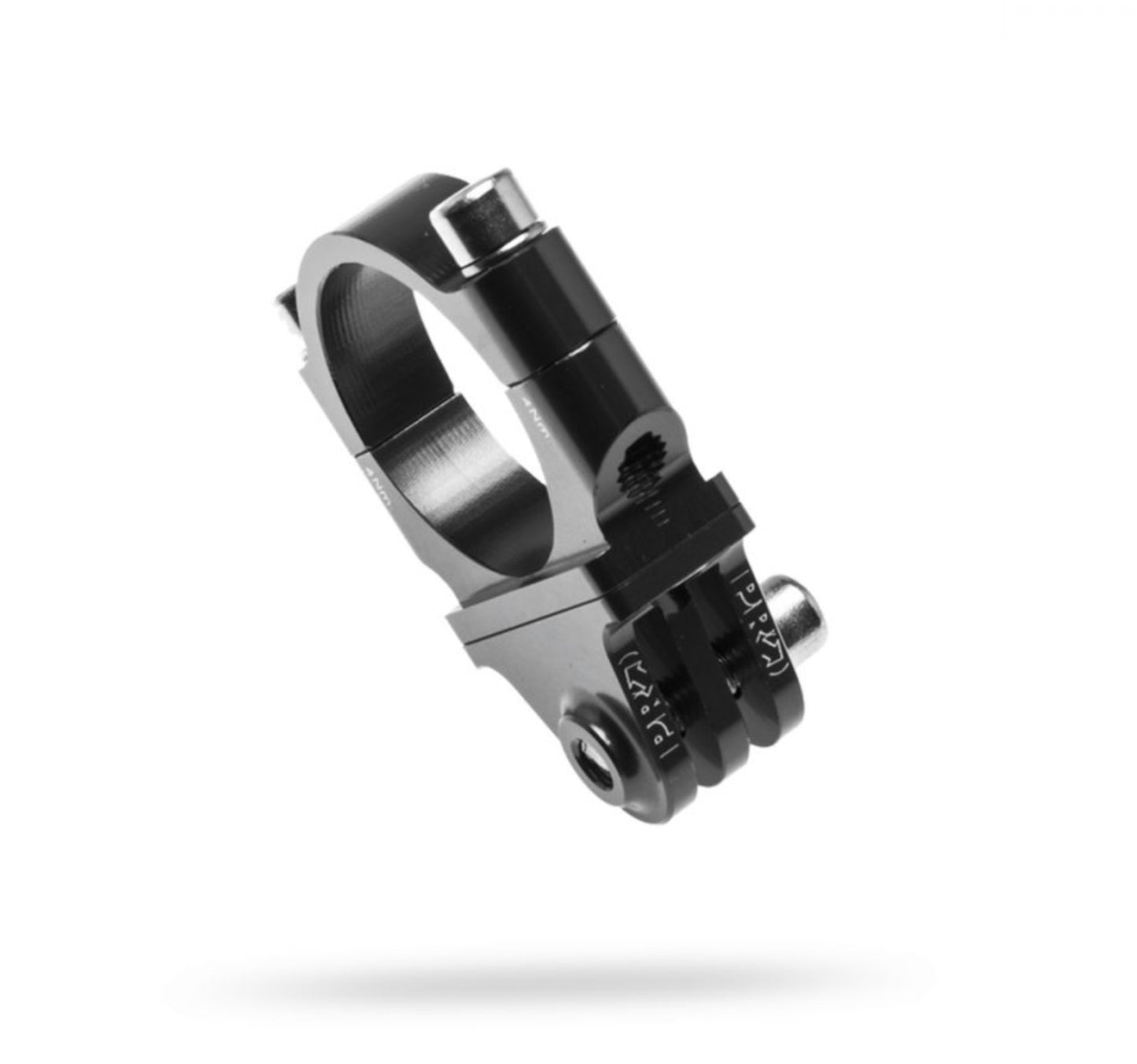 Kamerakiinnike ohjaustankoon musta 31,8mm