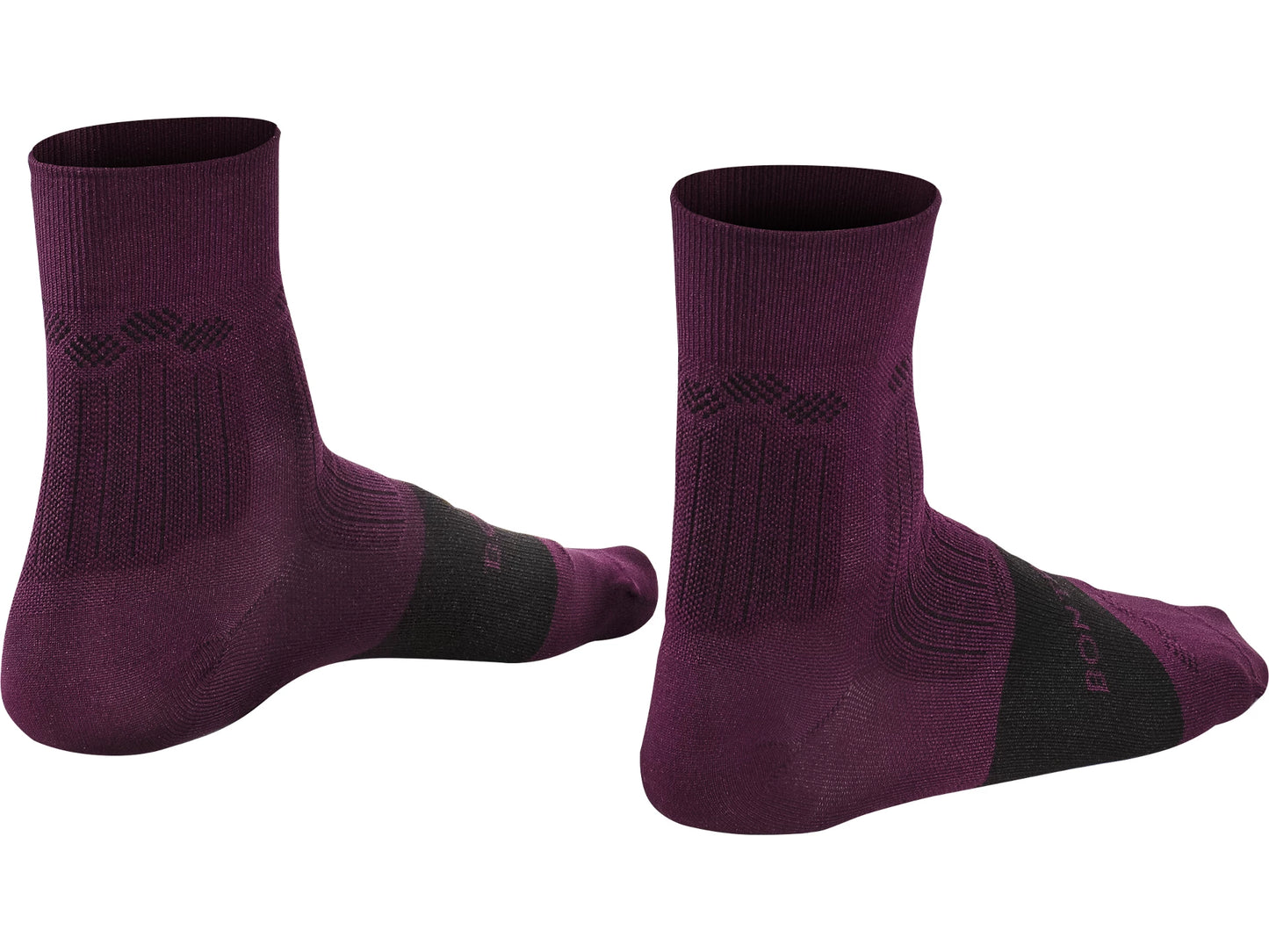 Bontrager Velocis Quarter Cycling Sock Mustat