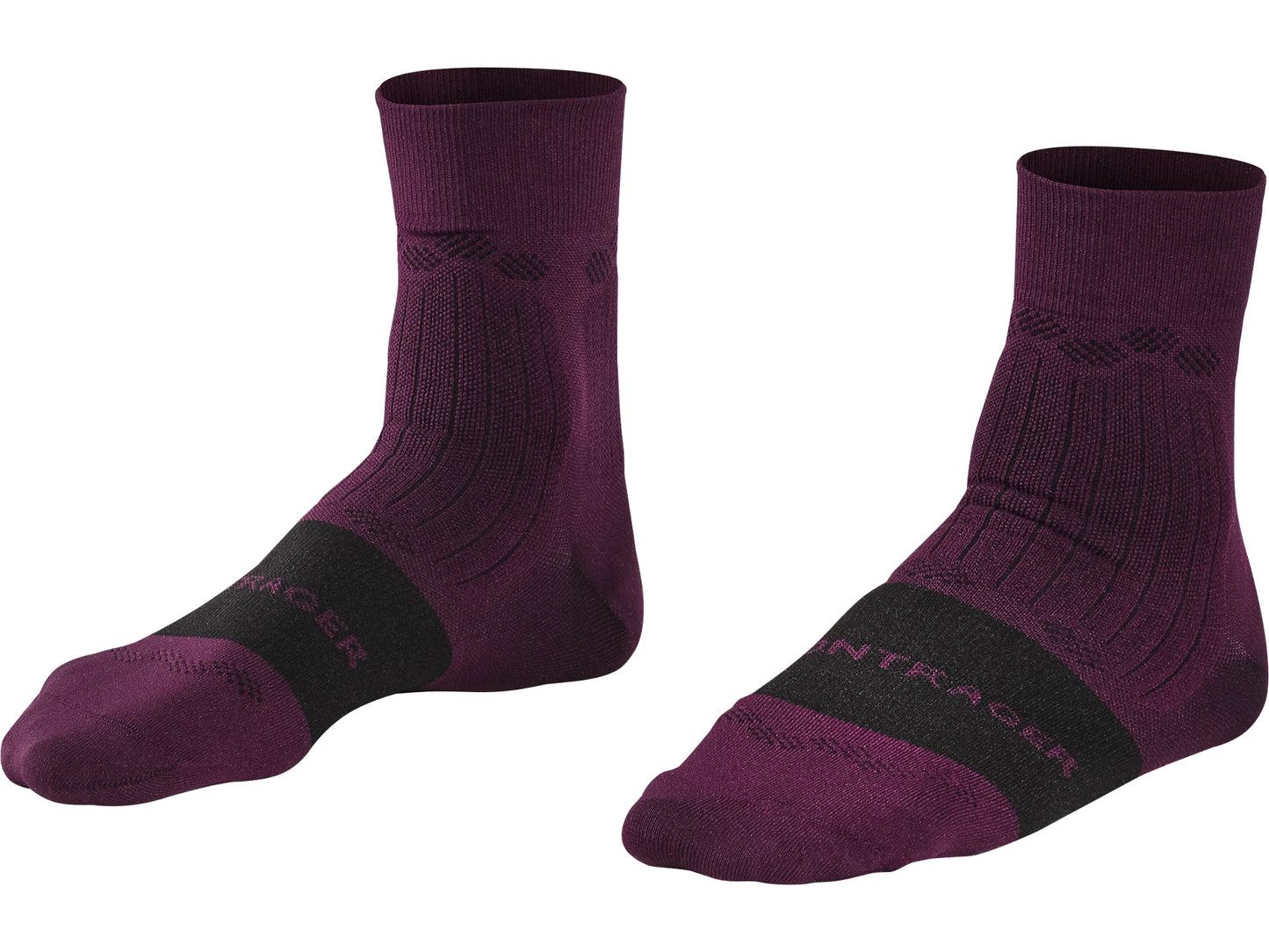 Bontrager Velocis Quarter Cycling Sock Mustat