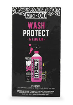MUC-OFF Wash, Protect and Dry Lube Kit