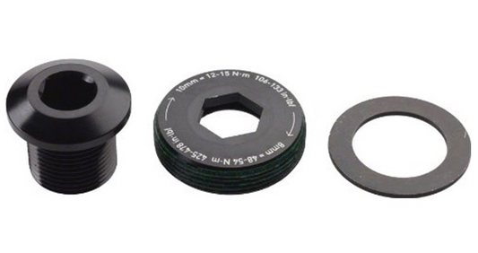 TRUVATIV Crank arm bolts, alloy, self-extracting, GXP For M15/M26 Black