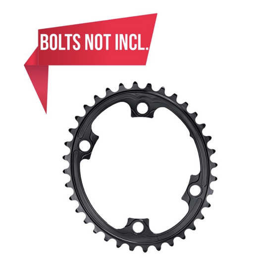 ABSOLUTEBLACK Chainring Ø110 mm (Shimano Asymmetric) Inner (double) 34T 4 holes