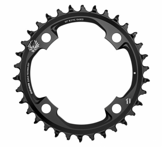 SRAM Chainring Ø104 mm Singlespeed Eagle 34T 4 holes