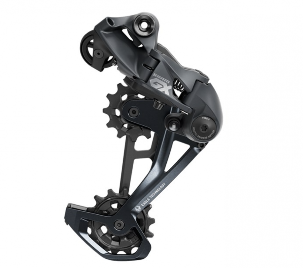 SRAM Rear derailleur GX Eagle 12v Long cage Lunar Grey graphics