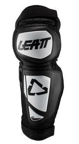 Leatt EXT Knee&Shin Guard, white/Black Junior