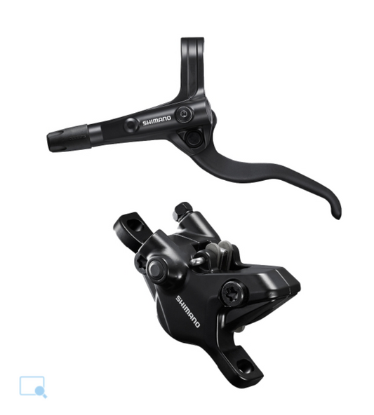 Shimano Levyjarrusarja etu musta BL-MT401(L), BR-MT410(F)