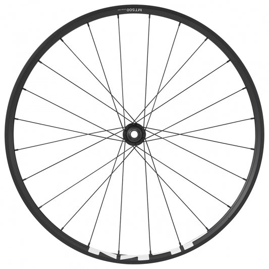 Shimano 27,5" 15x100mm WH-MT500 musta Etukiekko