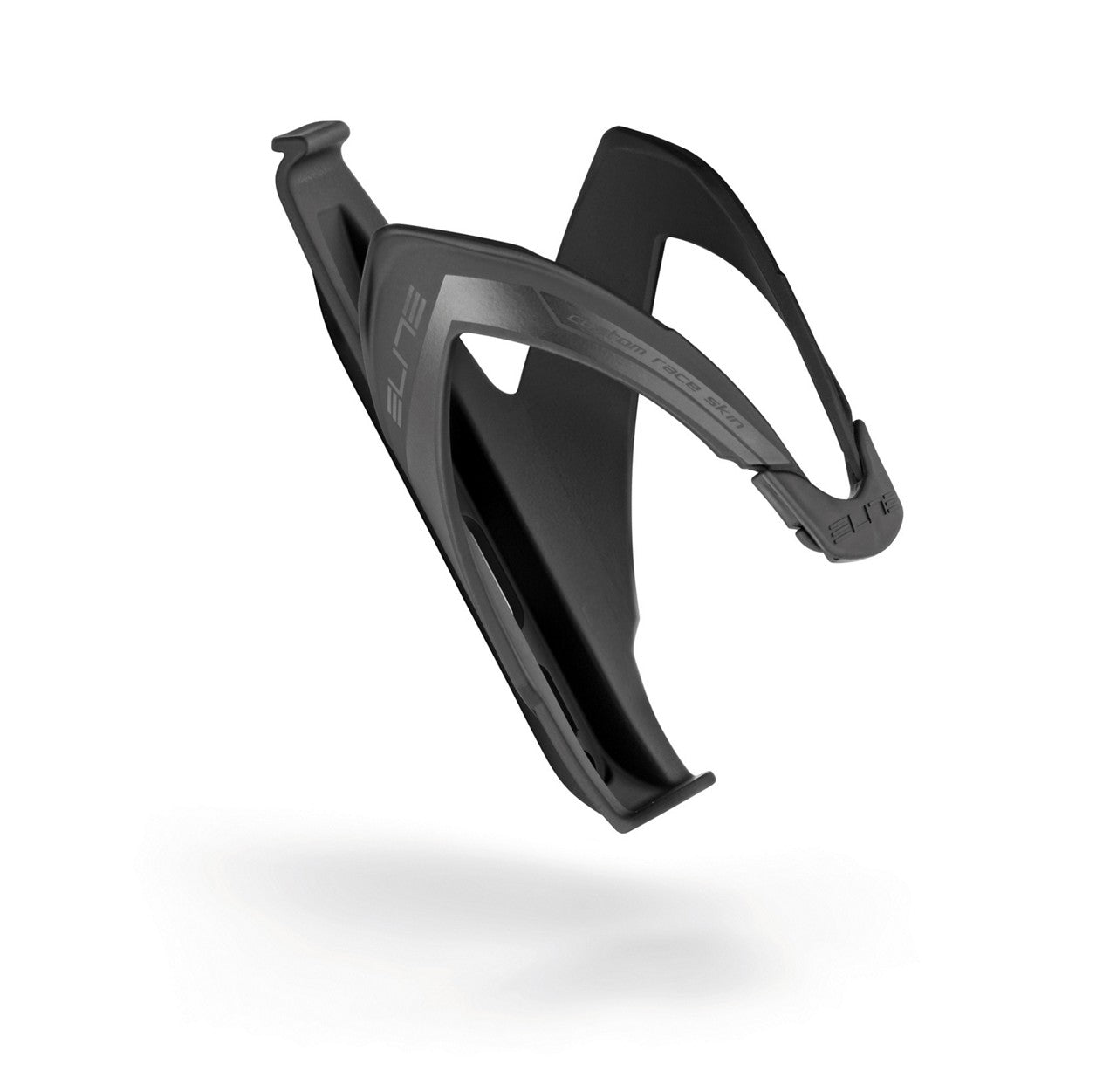 Juomapulloteline Elite Custom Race musta, musta logo