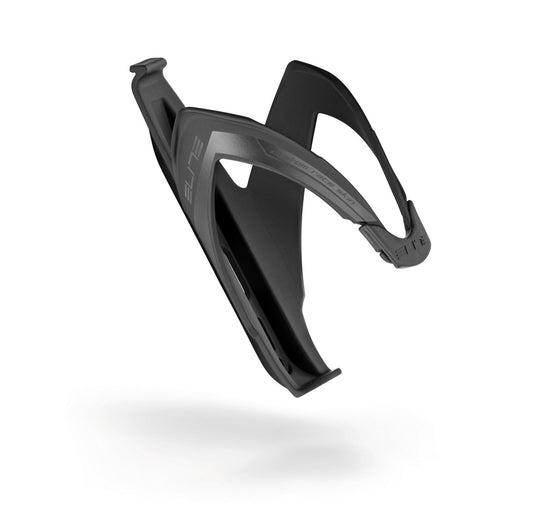 Juomapulloteline Elite Custom Race musta, musta logo