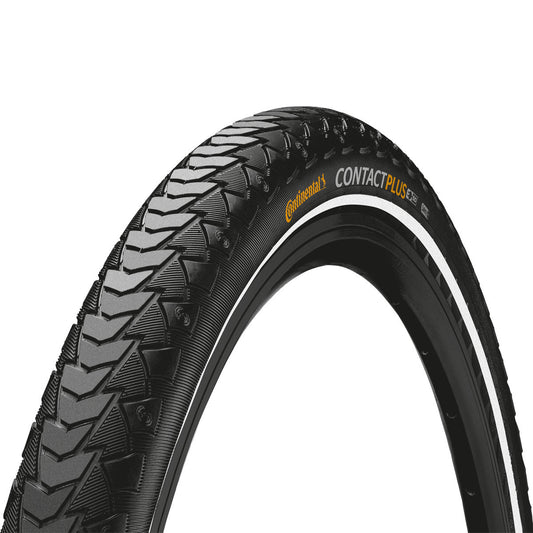 CONTINENTAL 28" Contact Plus Reflex musta, 42-622