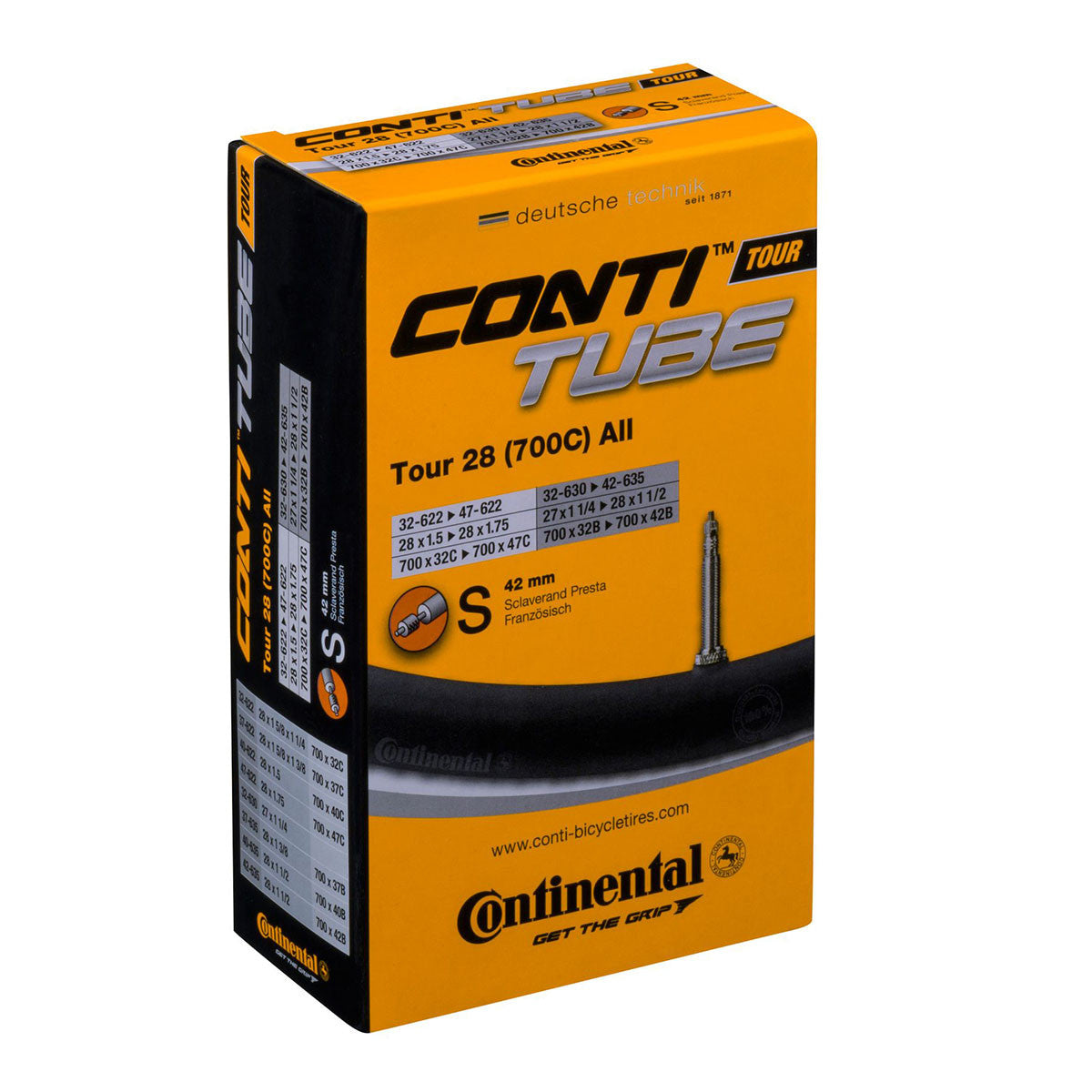 Continental ContiTube Tour 28" All