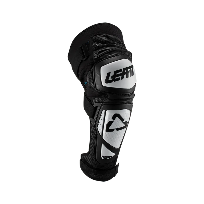 Leatt EXT Knee&Shin Guard, white/Black Junior