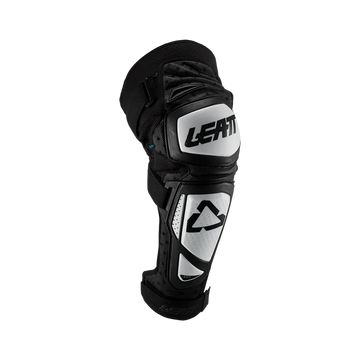Leatt EXT Knee&Shin Guard, white/Black Junior