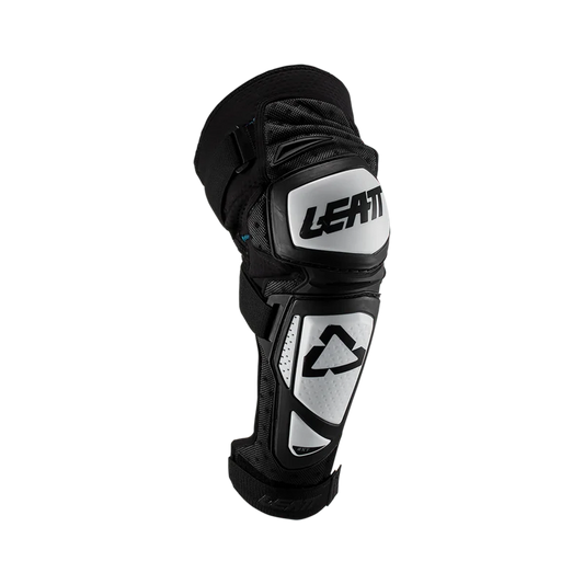 Leatt EXT Knee&Shin Guard, white/Black Junior