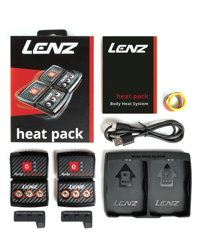 Lenz Heat pack 2.0 akkupari + laturi (USB-C)
