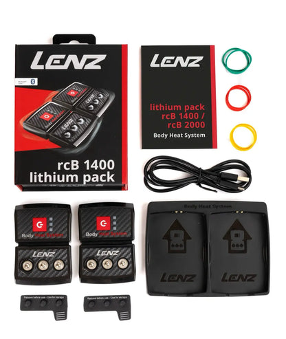 Lenz Heatpack 1400 rcB akkupari + latausasema