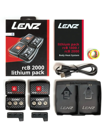 Lenz Lithium pack rcB 2000 akkupari + USB latausasema