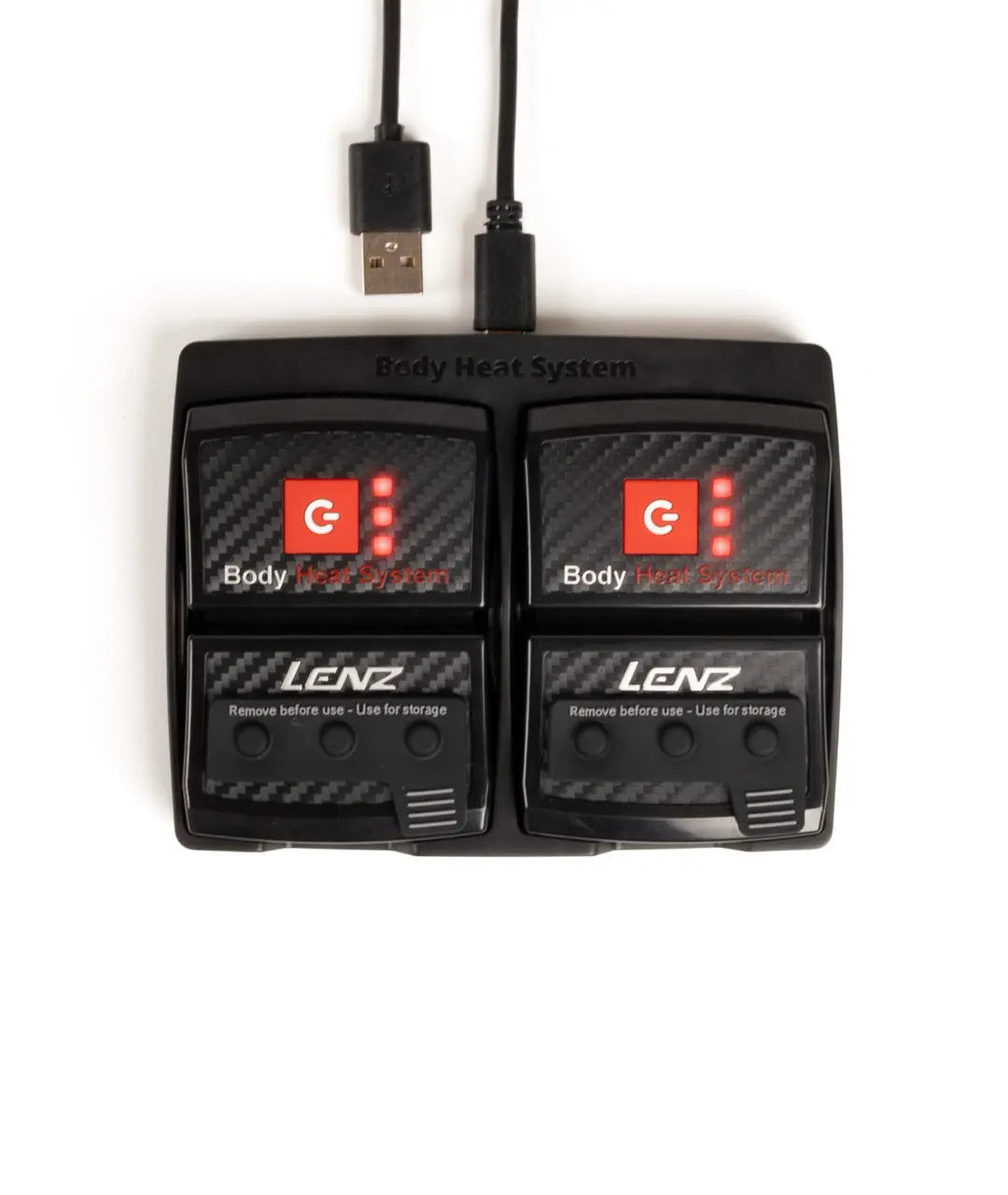 Lenz Lithium pack rcB 2000 akkupari + USB latausasema